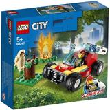 Lego City - Fire Incendiu de padure 60247, 84 piese