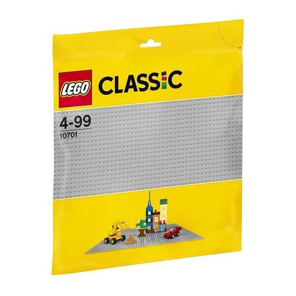 Lego Classic - Placa de baza gri, 10701