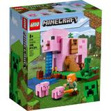 Lego  Minecraft - Casa purcelusilor 21170, 490 piese