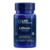 Supliment alimentar Lithium 1000 mcg Life Extension, 100capsule