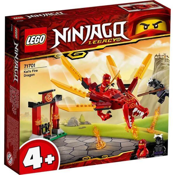 Lego ninjago - dragonul de foc al lui kai, 81 piese