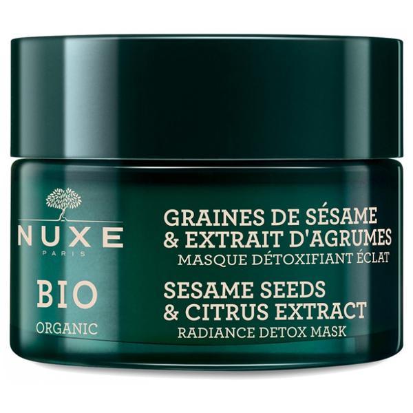 Masca cu seminte de susan si extract de citrice, Bio Organic, Nuxe, 50 ml Bio imagine noua