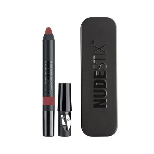 Creion de buze si blush, Retro, Intense Matte Lip + Cheek, Nudestix, 2.8 g 2/8