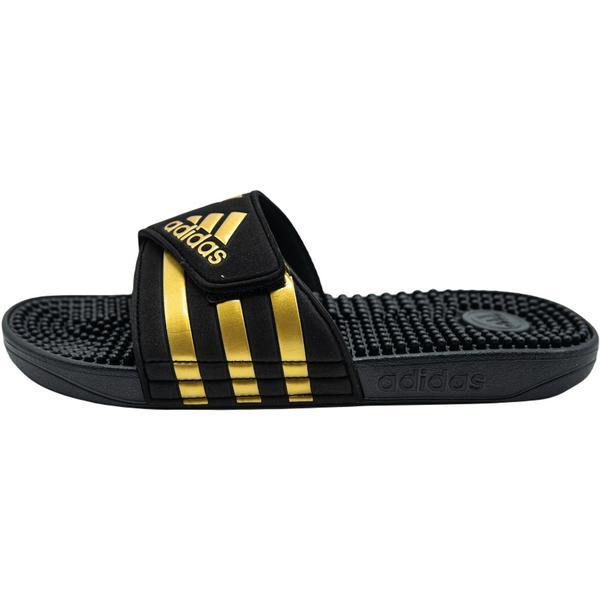 Slapi unisex adidas Adissage EG6517, 38, Negru