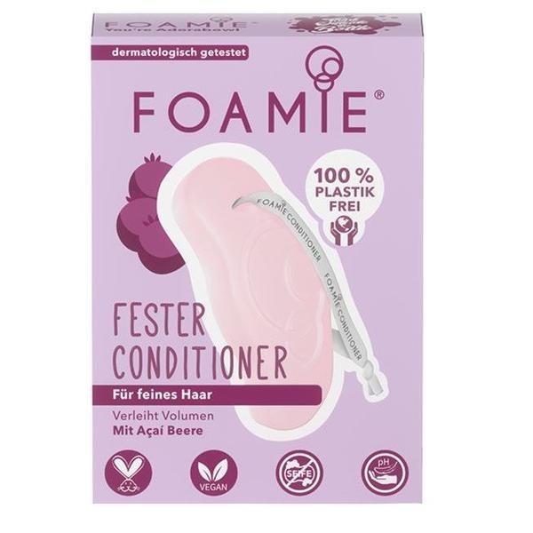 Balsam solid pentru par Foamie You`re Adorabowl, Par Fin, 80gr 80gr imagine 2022