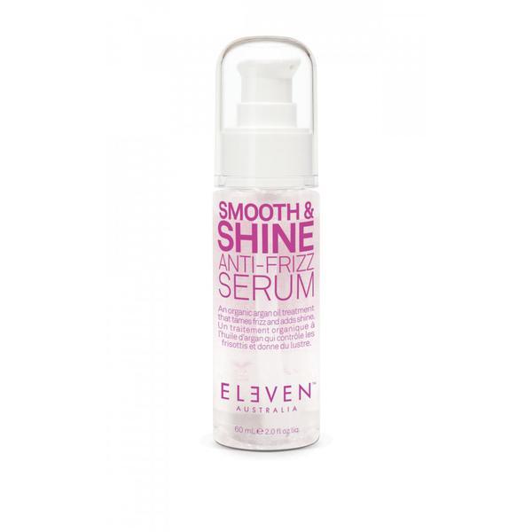 Ser pentru par Eleven Australia Smooth & Shine Anti Frizz, Toate tipurile de par, 60ml