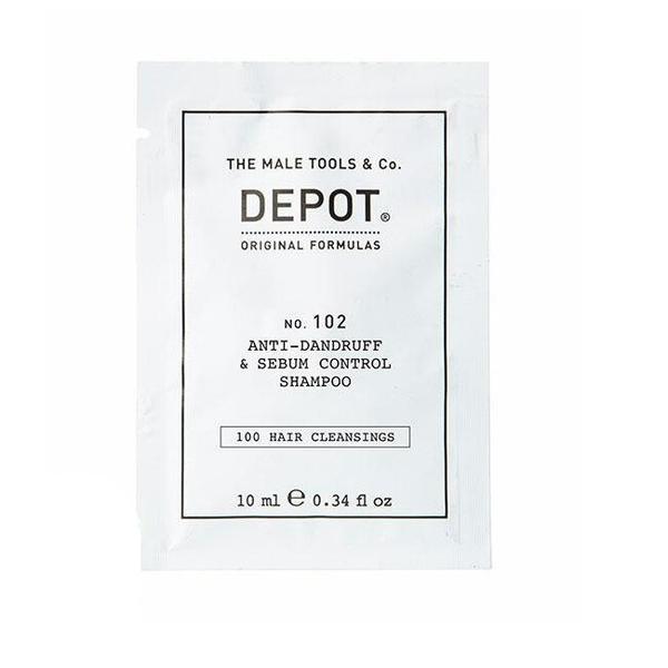 Sampon depot 100 hair cleaning no.102 anti-dandruff   sebum control, 10ml