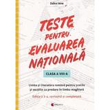 Teste pentru Evaluare Nationala. Limba romana pentru scolile si sectiile cu predare in limba maghiara - Clasa 8 - Szocs Imre, editura Kreativ