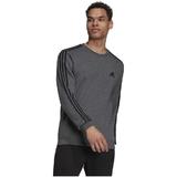 Bluza barbati adidas Essentials Fleece 3-Stripes H12166, S, Gri