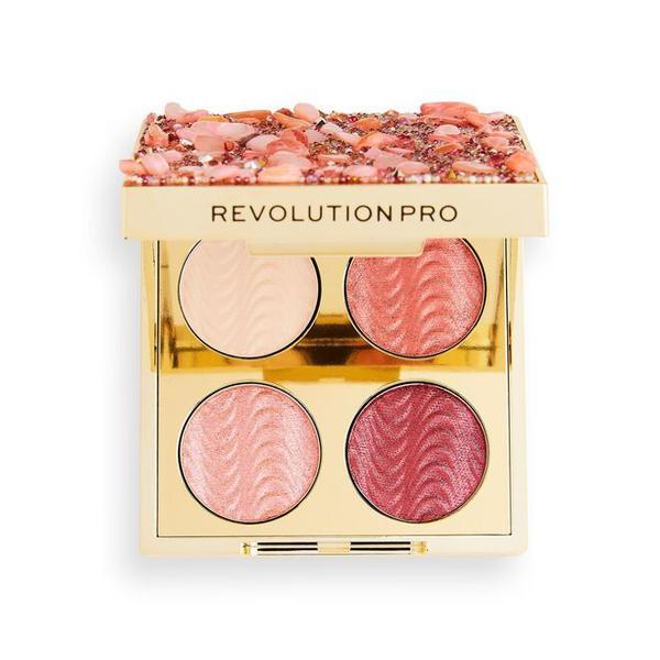 Paleta de make-up, Quartz Crush, Pro, Makeup Revolution, 3.2 g 3.2 imagine noua