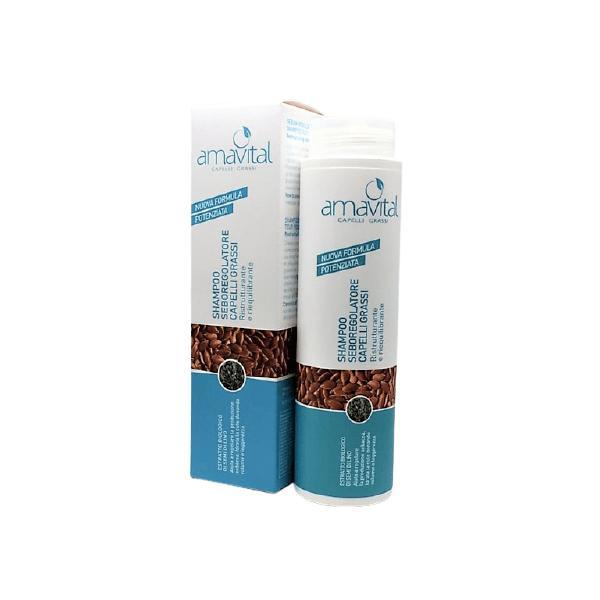 Sampon seboreglator pentru par gras amavital, oficine cleman, 250 ml