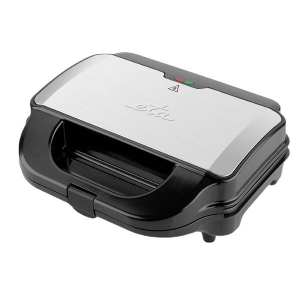 Sandwich-maker 3 in 1 Eta Sorento Trio 1151, 900 W, otel inoxidabil si plastic, 3 tipuri de placi detasabile