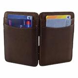 Portofel Magic Wallet Hunterson, unisex, piele naturala, protectie furt date RFID - Magic Maro