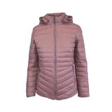 Geaca matlasata dama, Univers Fashion, gluga detasabila, roz, M