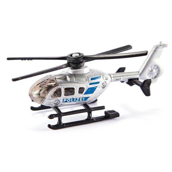 Elicopter de politie, metalic, siku, 0807