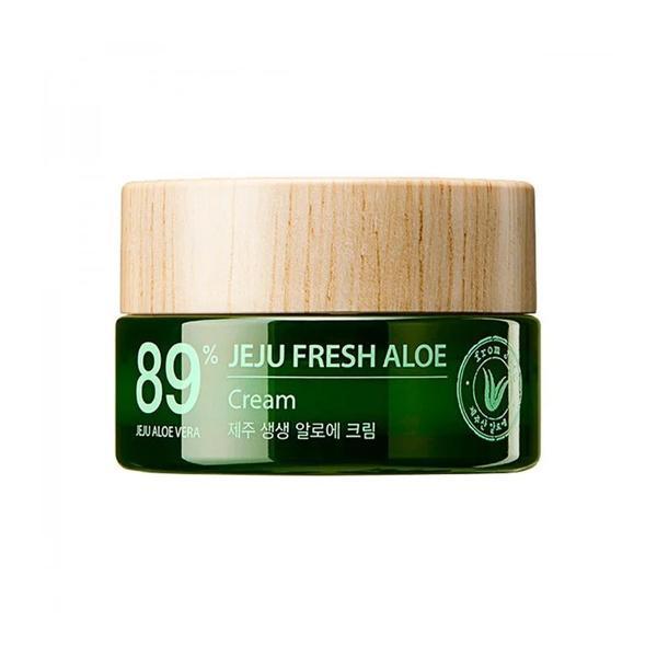 Crema de fata hidratanta cu Aloe The Saem Jeju Fresh 50ml