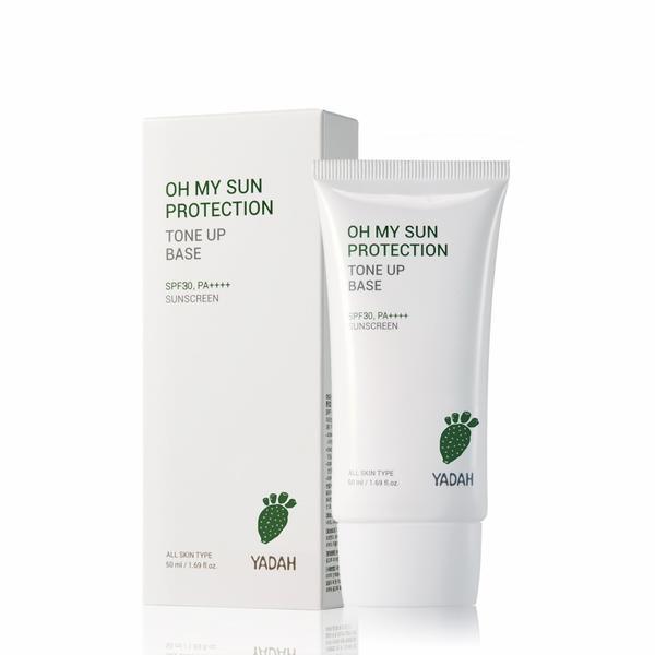 Protectie solara fata / baza de machiaj spf30 pa++++ oh my sun, yadah, 50ml