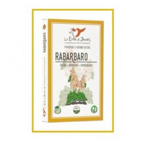 Pudra ayurvedica de rubarba, erbe di janas, 100g