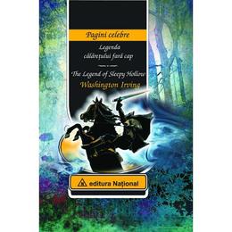 Legenda calaretului fara cap - washington irving, editura national