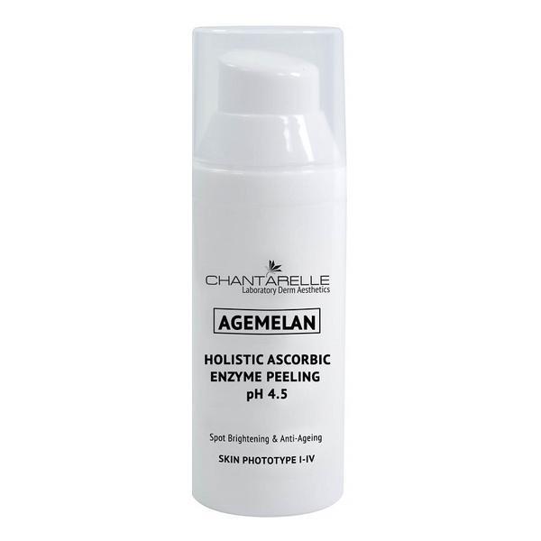 Exfoliant Chantarelle Agemelan Holistic Ascorbic Enzyme Peel pH 4.5 Brightening &amp; Anti-Ageing CD041850, 50ml