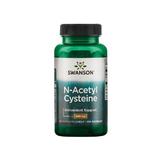 Supliment alimentar Nac N-Acetyl Cysteine, Antioxidant Support 600 mg  Swanson, 100capsule