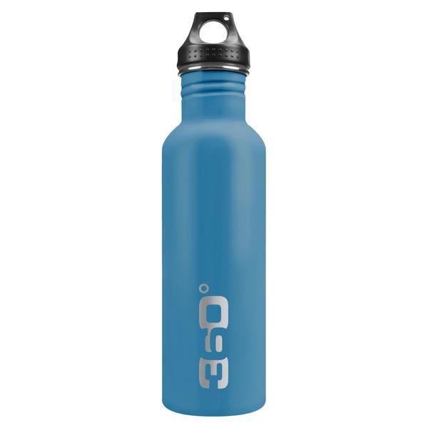 Bidon de baut 360 degrees, otel inox, 1000 ml, denim