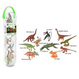 Cutie cu 10 minifigurine Dinozauri set 3