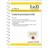 Codul de procedura civila Actualizat septembrie 2022, editura C.h. Beck