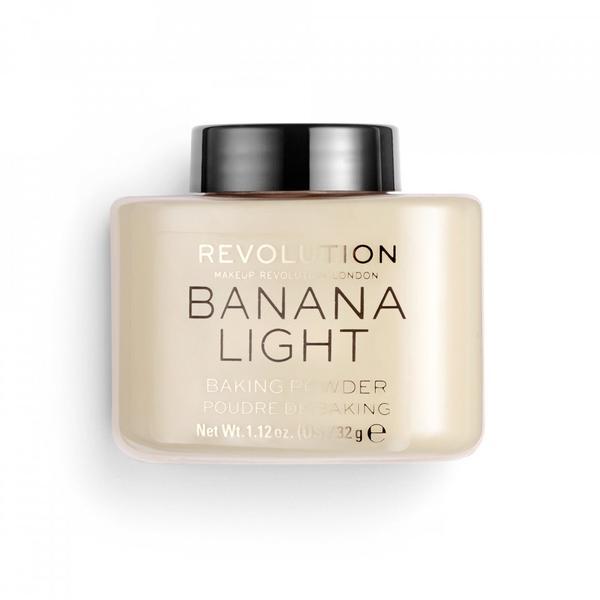 Pudra pulbere, banana light, makeup revolution, 32 g