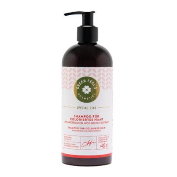 Sampon pentru par vopsit cu extras natural de goji green feel's, 400 ml