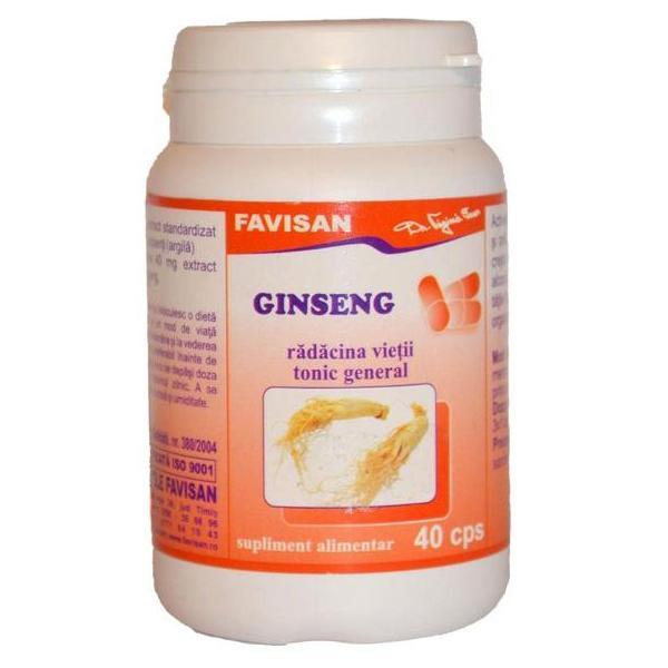 Short life - ginseng favisan, 40 capsule