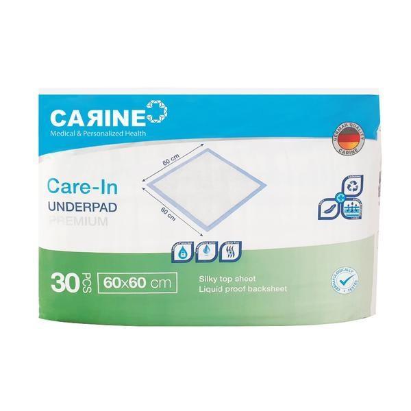 Set 30 buc aleze igienice premium carine, 60x60 cm, absorbtie ridicata, testate dermatologic, dispozitiv medical