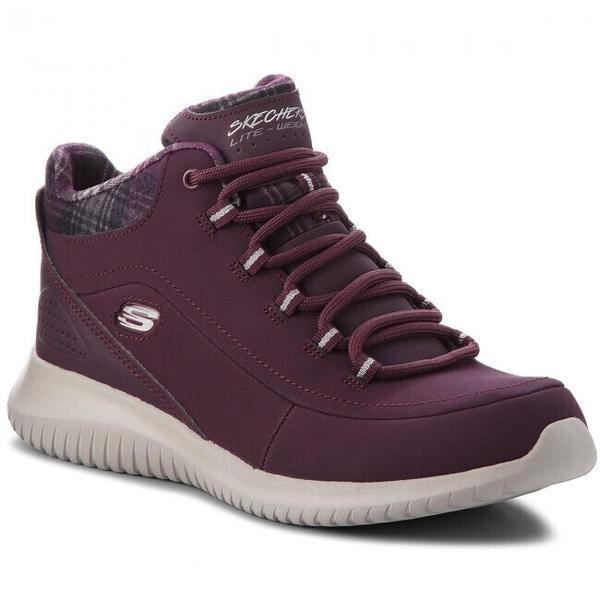 Ghete femei skechers just chill 12918burg, 37, mov