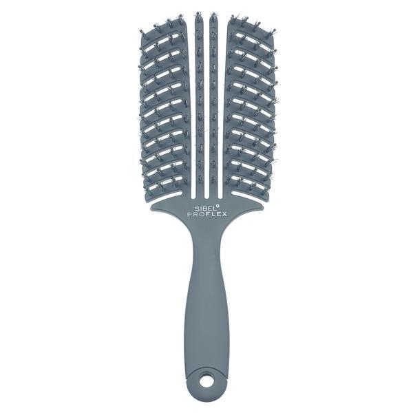 Perie profesionala ventilata cu par de mistret proflex marime l pentru frizerie/extensii din par natural 
