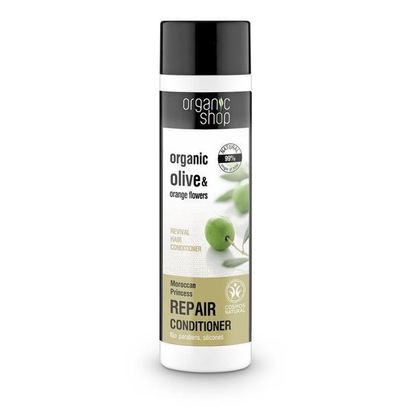 Balsam de par reparator cu portocala si maslin moroccan princess, 280 ml - organic shop