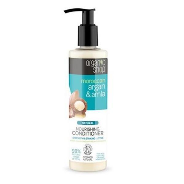 Balsam de par bio nutritiv argan   amla, organic shop, 280ml