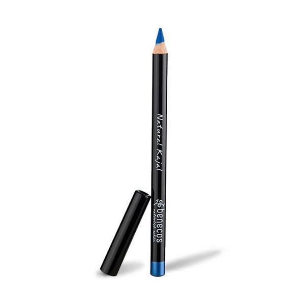 Creion Kajal bio pentru ochi Bright Blue albastru, Benecos, 1.13g