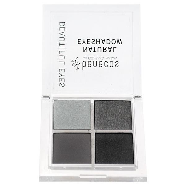 Fard de pleoape bio quattro smokey eyes, benecos, 8 g