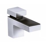 Consola raft polita sticla GS-04, finisaj crom lucios, 67 mm
