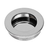 Maner ingropat rotund B224, finisaj crom lucios, D:40.5 mm