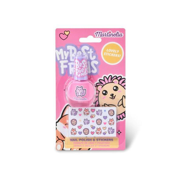 Set lac de unghii si stickere my best friends marinelia 11985