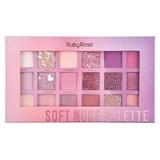 Fard pleoape Ruby Rose HB1045 Soft Nude, 18 nuante, 16g