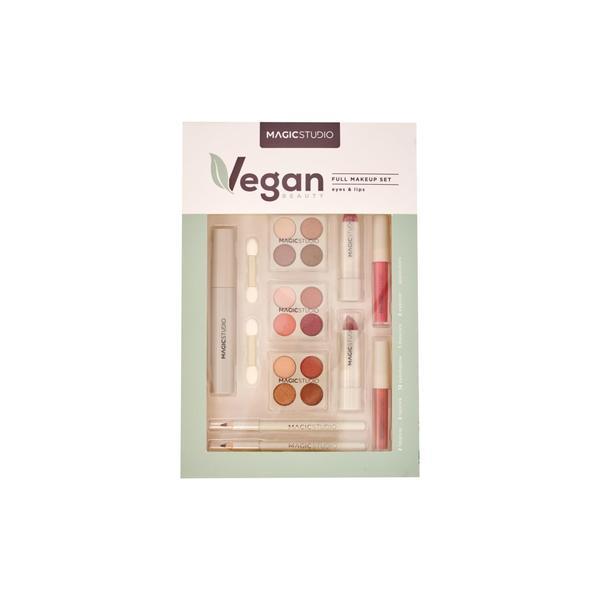 Set ochi si buze Lovely Eyes & Lips Vegan Magic Studio 30625, 10g 10g imagine noua