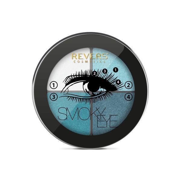 Fard de pleoape smoky eyes, revers, nr. 13, turqoise, sidef, 8g