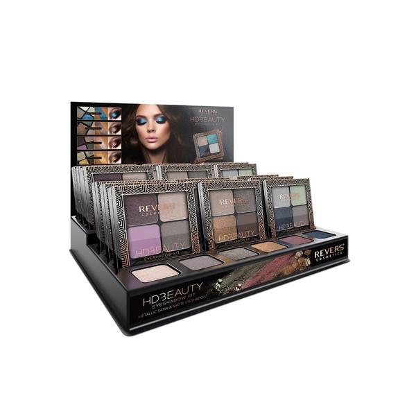 Set 18 bucati fard de pleoape HD Beauty, Metallic Effect, Revers si 6 testere 2, 4, 7, 9, 10, 11, 9g esteto.ro imagine noua