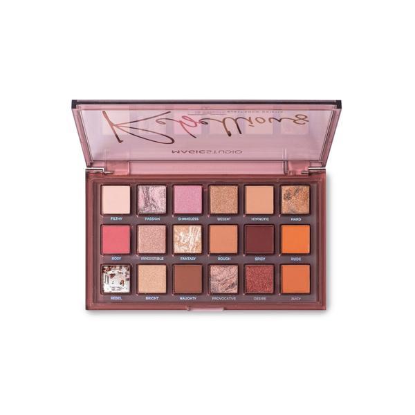 Paleta fard de pleoape Rebellious, 18 Culori, Magic Studio, 18g (18g) imagine noua