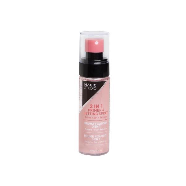Spray pentru fixarea machiajului 3 In 1, Primer-Set-Refresh, Magic Studio, , 85ml 85ml imagine noua