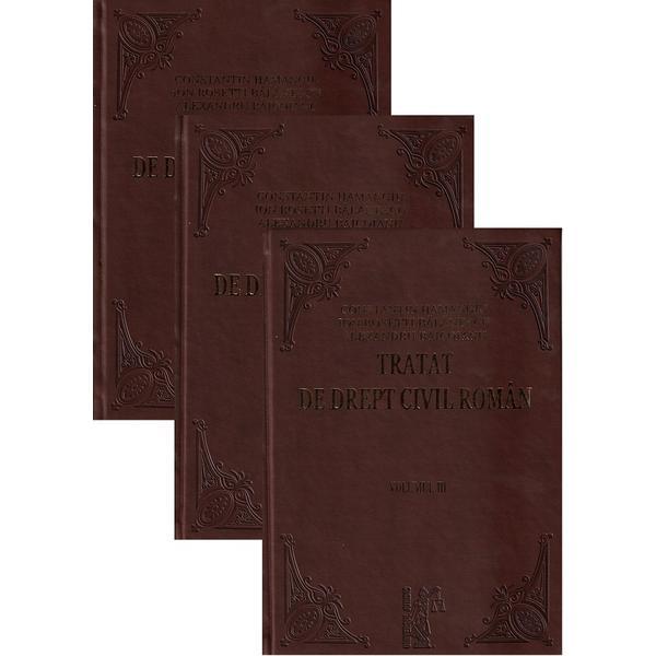 Scump/De Lux Universul Juridic Tratat de drept civil roman Vol.1 + Vol.2 + Vol.3 Constantin…