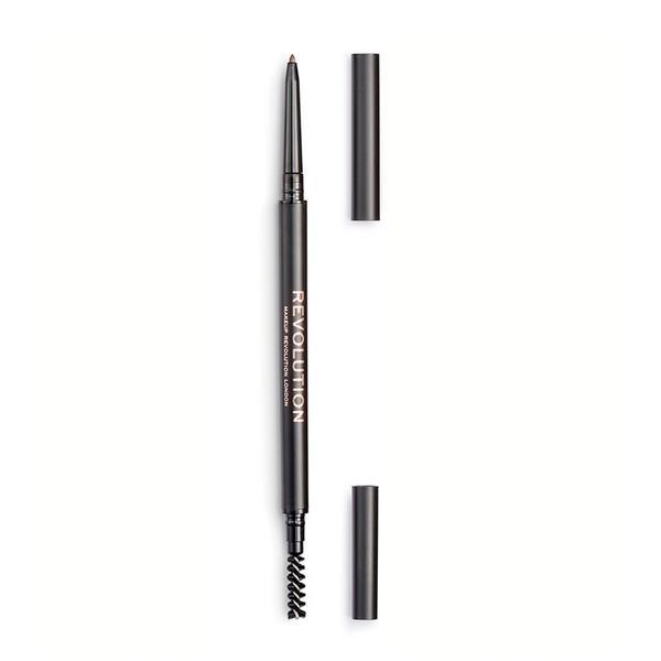 Creion pentru sprancene Eye Precise Brow Pencil Light Brown 0.05 Gr, Makeup Revolution 0.05 imagine noua