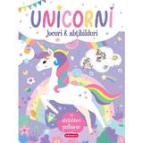 Unicorni. Jocuri si abtibilduri, editura Mimorello